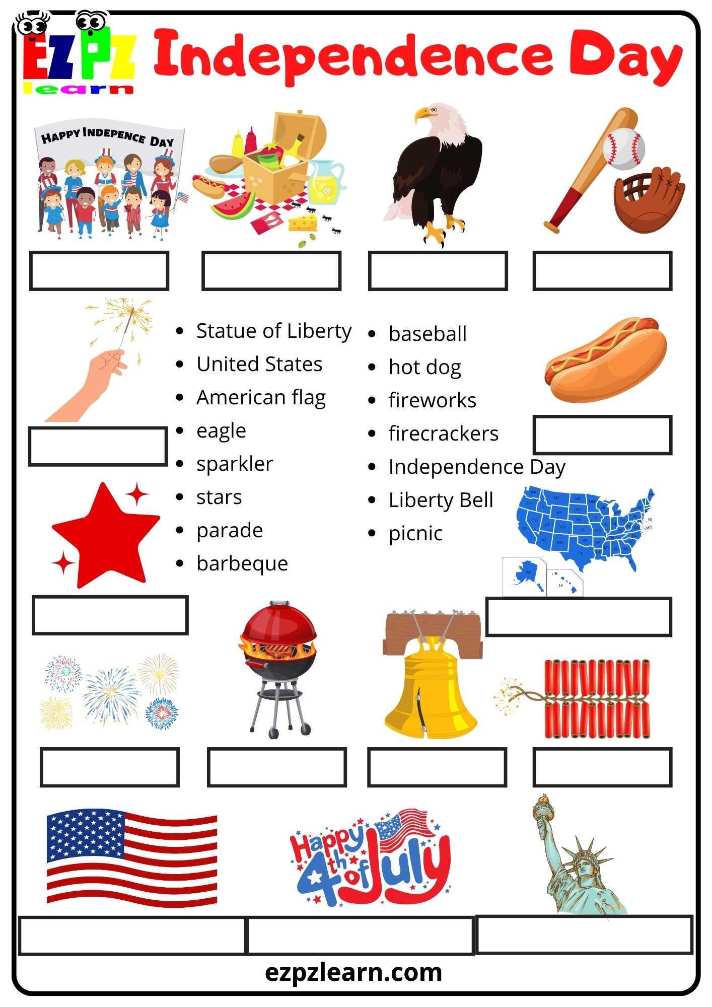 Independence Day hard word match